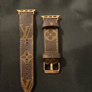 Louis Vuitton monogram Upcycled Apple Watch Band 38mm 40mm 41mm